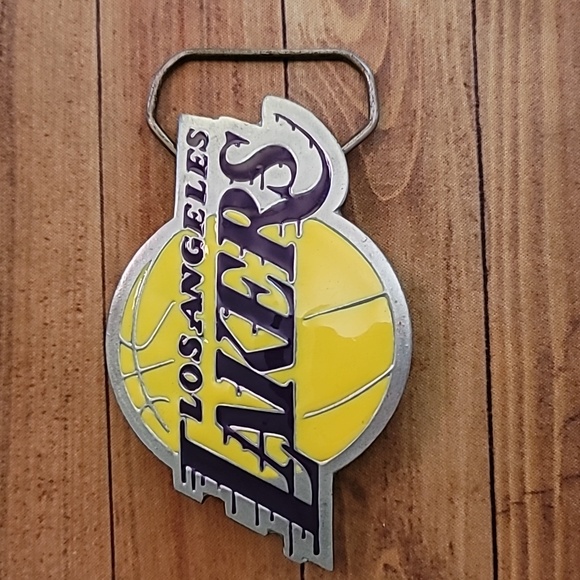NBA Other - Los Angeles Lakers Belt Buckle NBA Basketball Logo Official License 2004